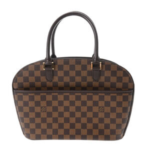 Louis Vuitton Damier Saria Horizontal Brown Handbag